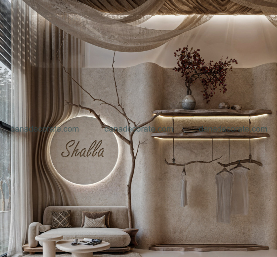 Thiết kế thi công nội thất cửa hàng quần áo nữ trọn gói