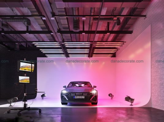 Thiết kế thi công nội thất phòng chụp hình quay phim hiện đại cao cấp