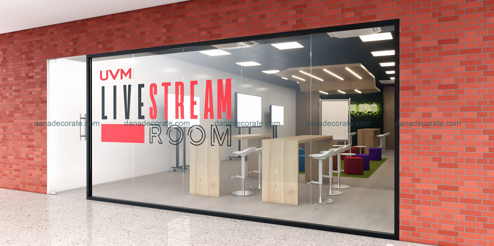 Thiết kế thi công nội thất trọn gói phòng live đa năng cho nhãn hàng