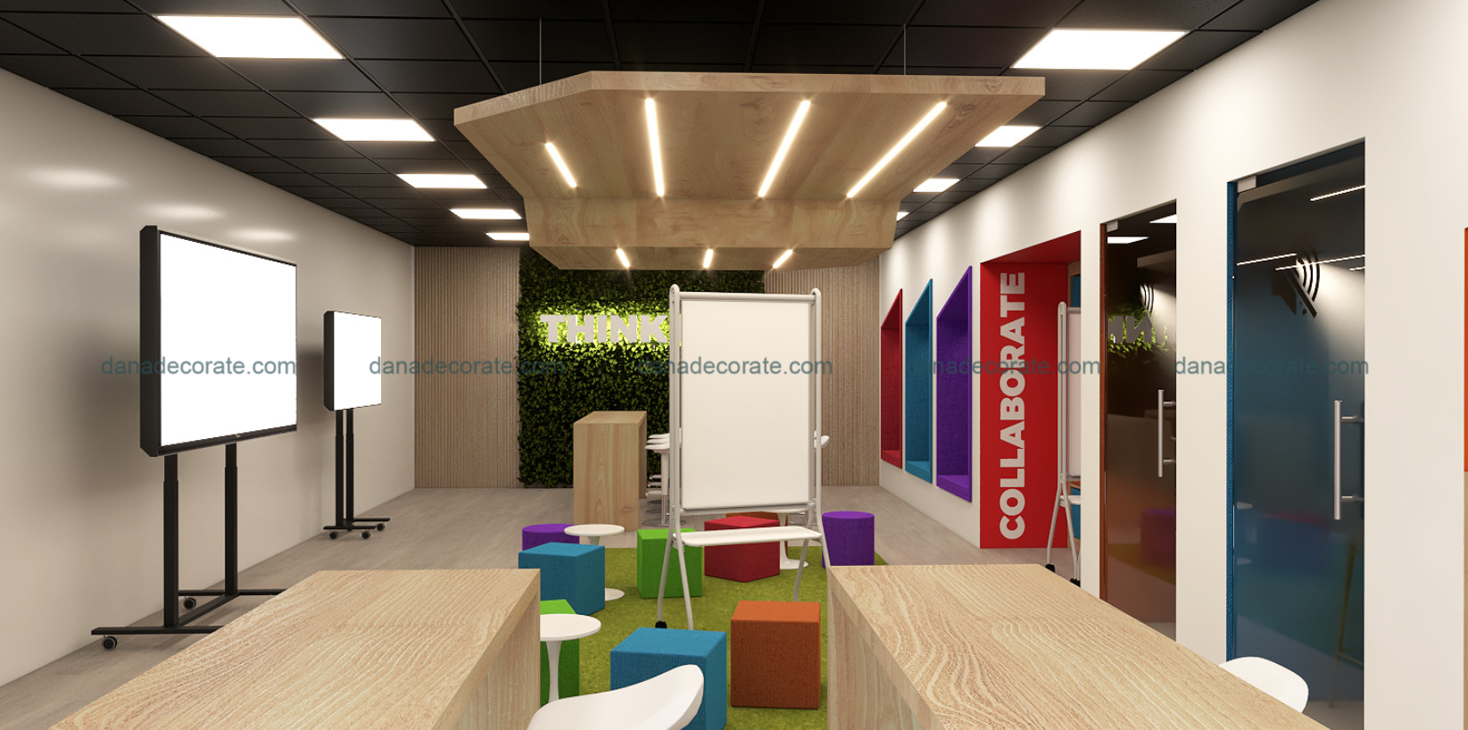 Thiết kế thi công nội thất trọn gói phòng live đa năng cho nhãn hàng