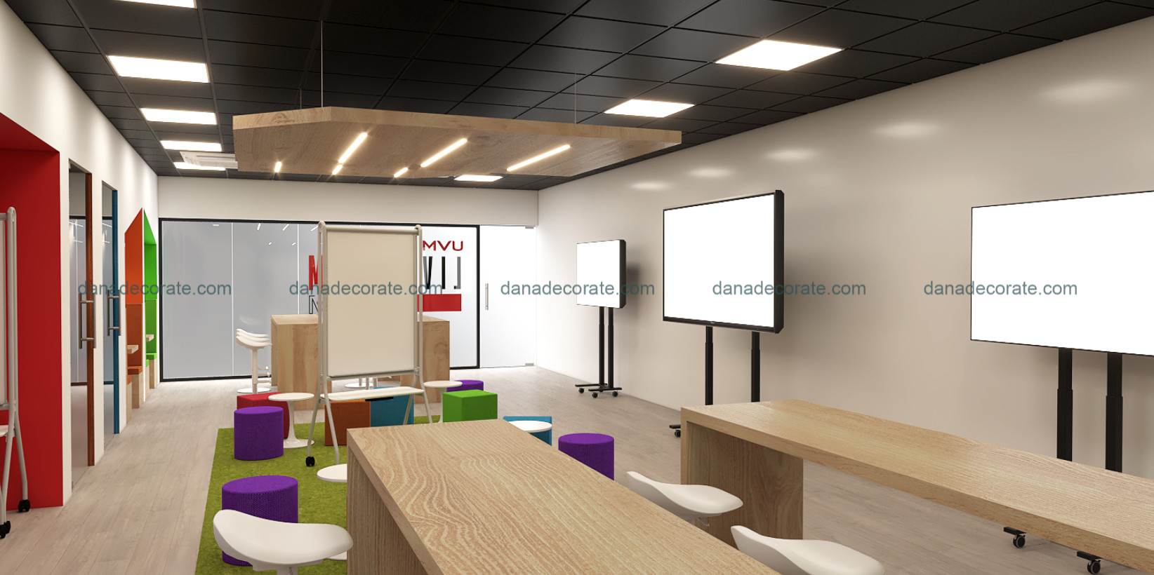 Thiết kế thi công nội thất trọn gói phòng live đa năng cho nhãn hàng