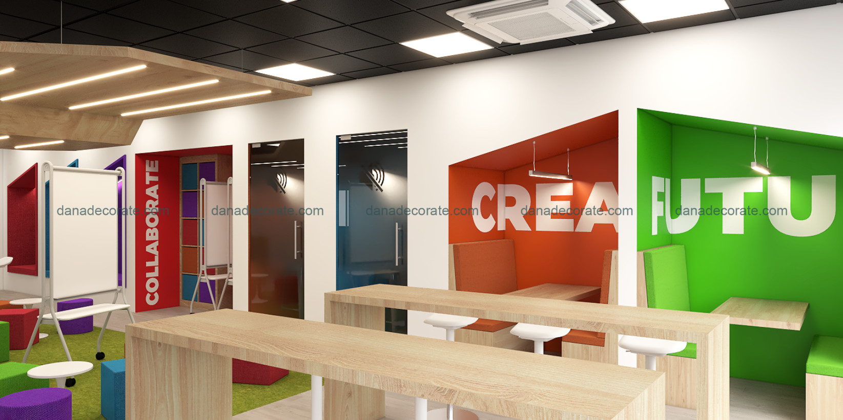 Thiết kế thi công nội thất trọn gói phòng live đa năng cho nhãn hàng