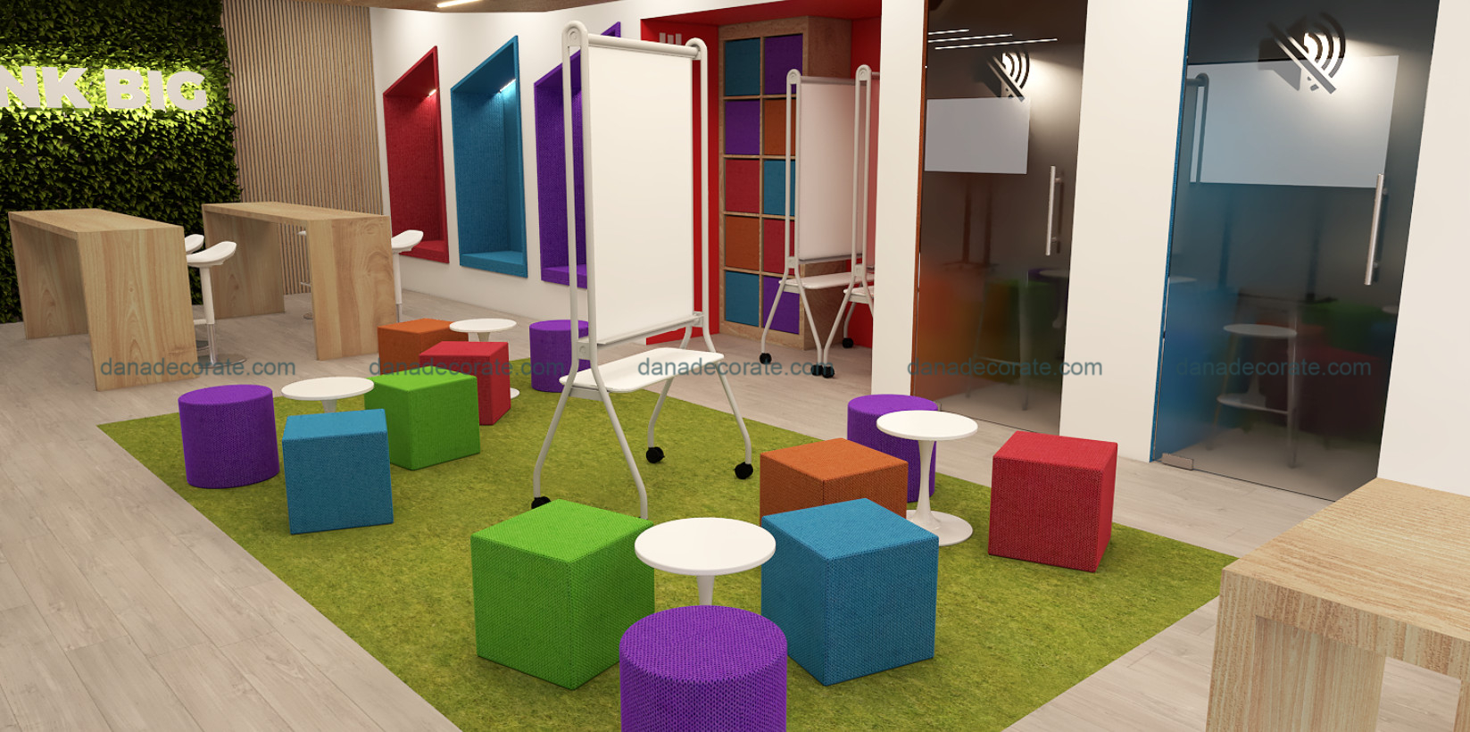 Thiết kế thi công nội thất trọn gói phòng live đa năng cho nhãn hàng