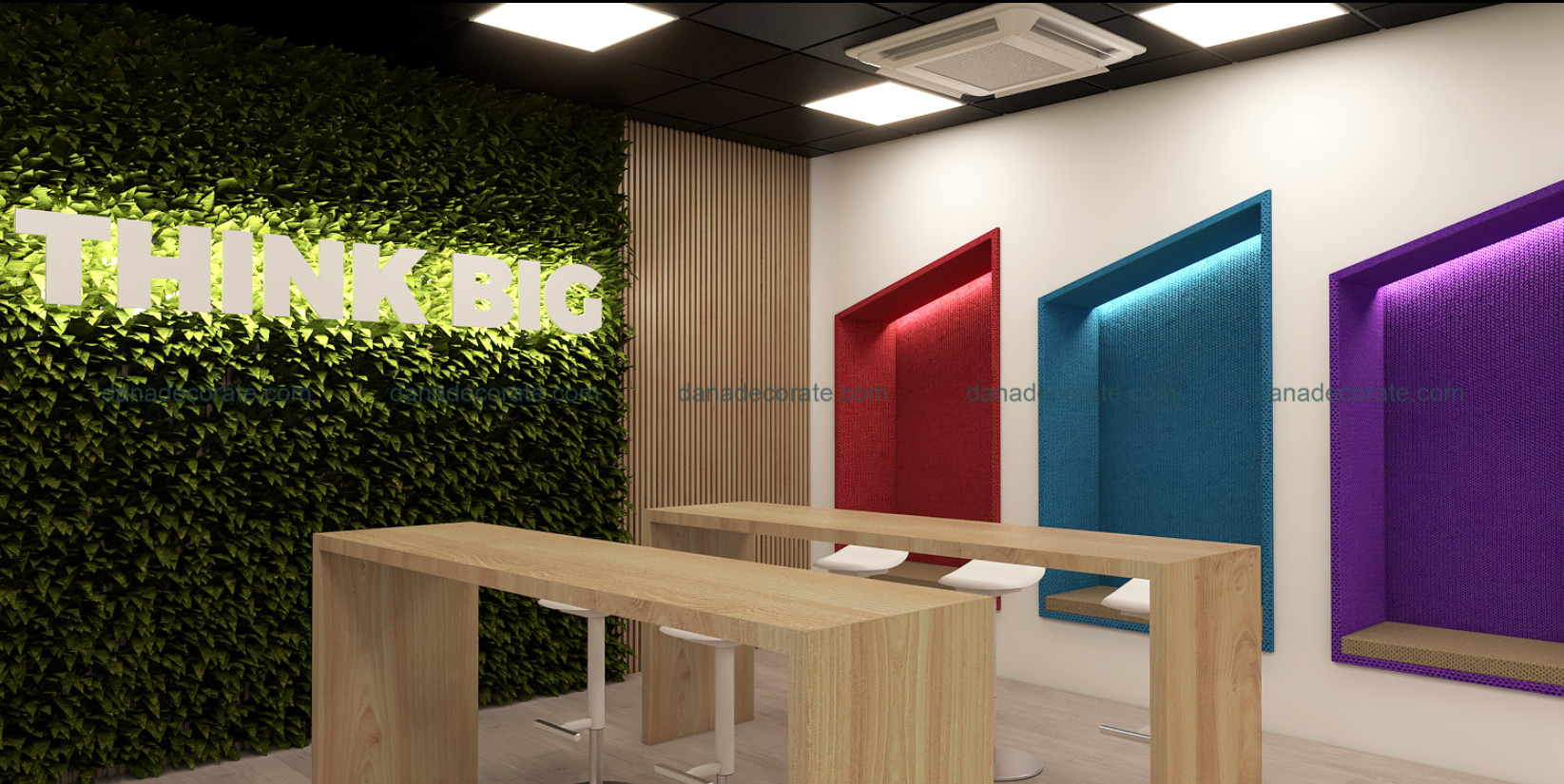 Thiết kế thi công nội thất trọn gói phòng live đa năng cho nhãn hàng