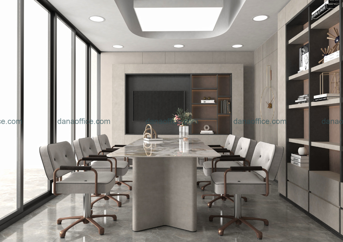 Thiết kế nội thất văn phòng hiện đại