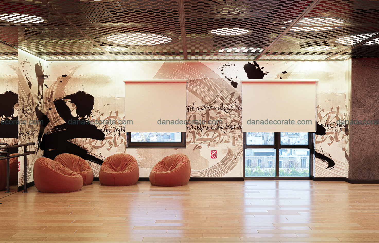 Thiết kế thi công trọn gói phòng dance theo phong cách hiện đại trẻ trung năng động