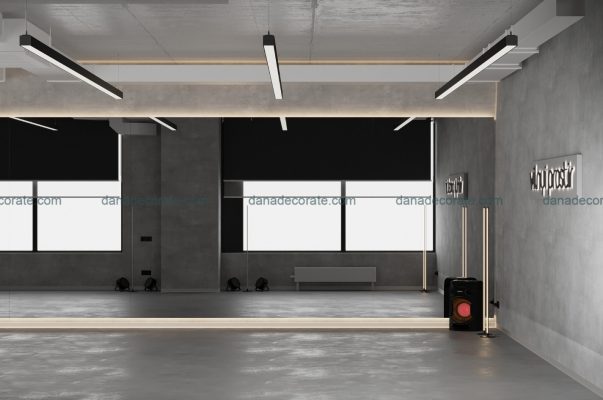 Thiết kế thi công trọn gói phòng dance theo phong cách hiện đại trẻ trung năng động