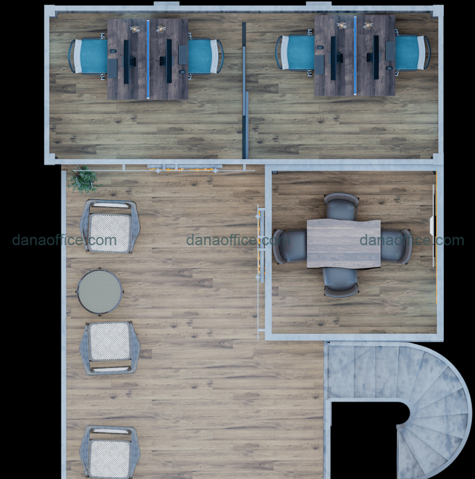 Thiết kế nội thất office container tại Đà Nẵng