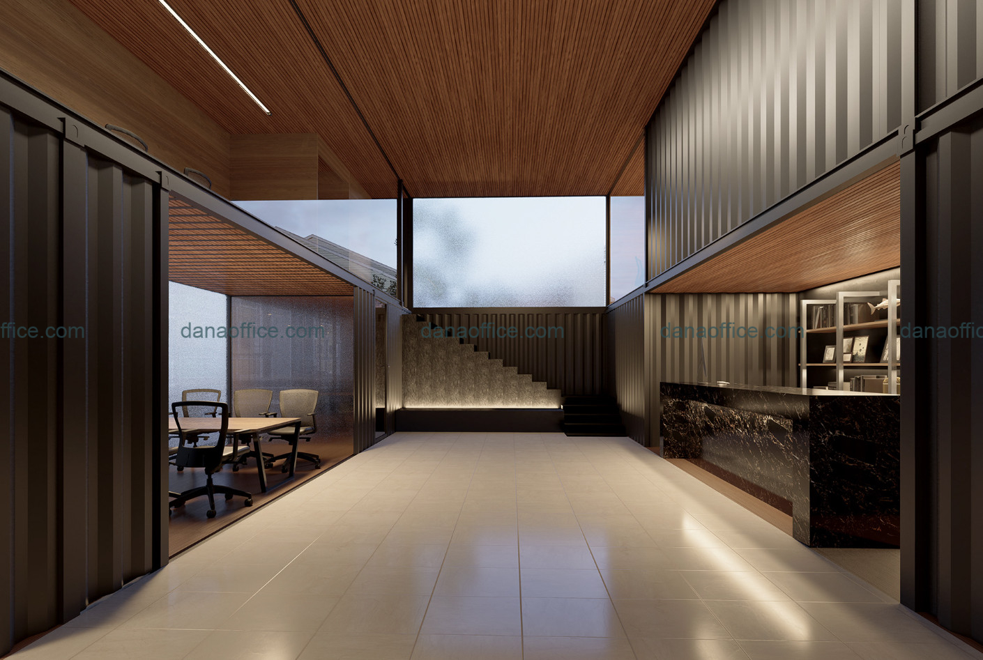 Thiết kế văn phòng container tại Đà Nẵng