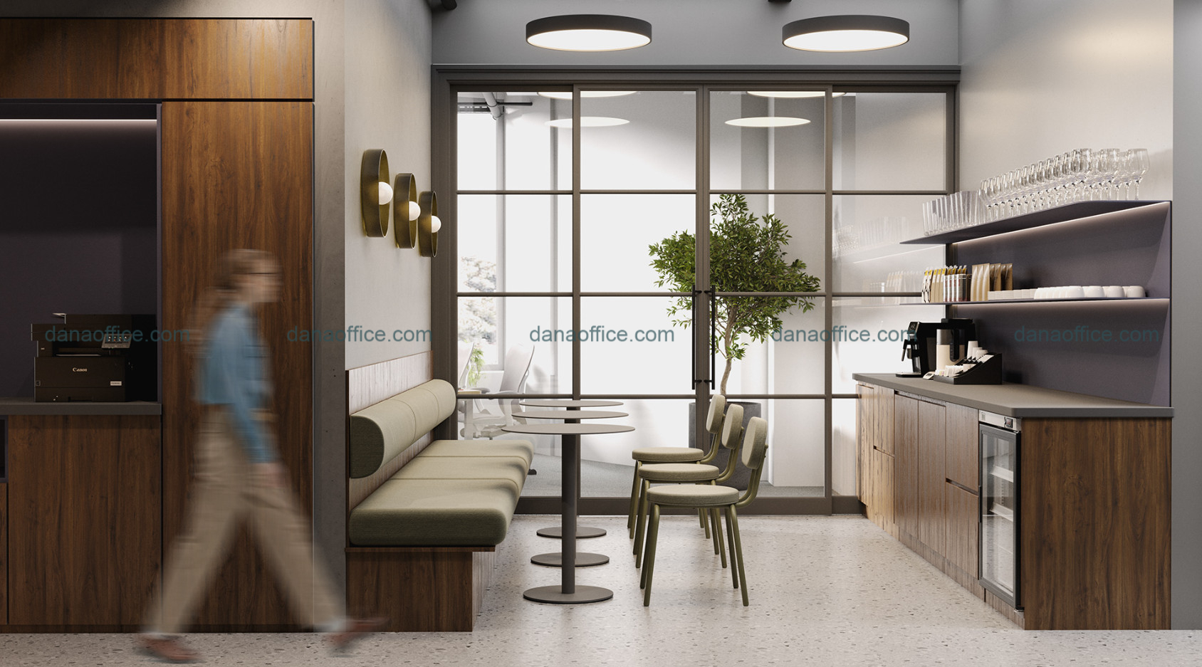 Kết hợp hài hoà giữa ánh sáng tự nhiên và nhân tạo khi thiết kế văn phòng