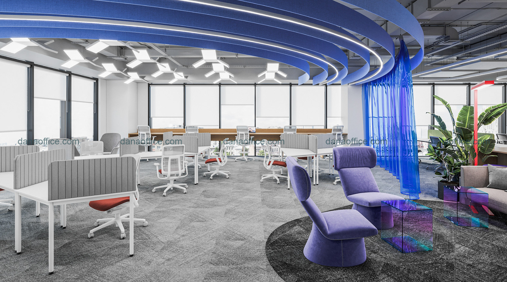 Thiết kế nội thất văn phòng tại Đà Nẵng