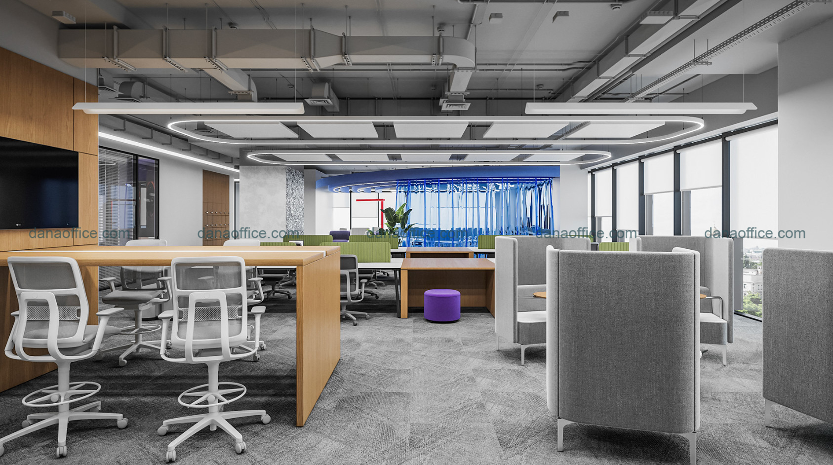 Thiết kế nội thất văn phòng chất lượng