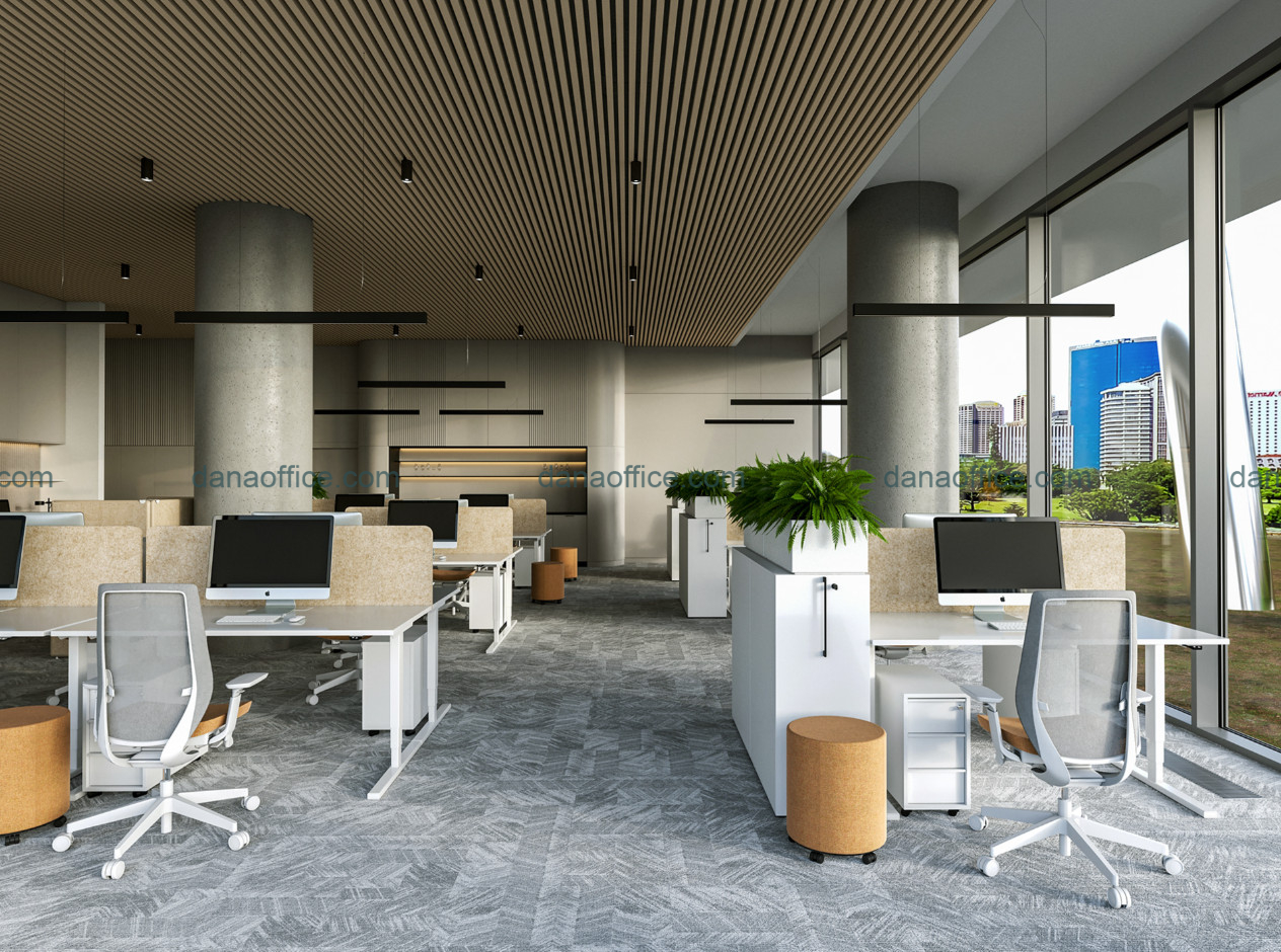 Tích hợp yếu tố thiên nhiên trong thiết kế office tại Đà Nẵng