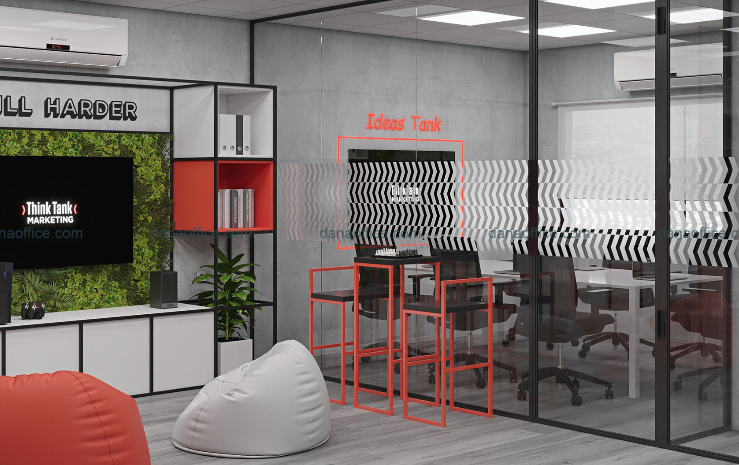 Thiết kế cây xanh văn phòng đúng cách