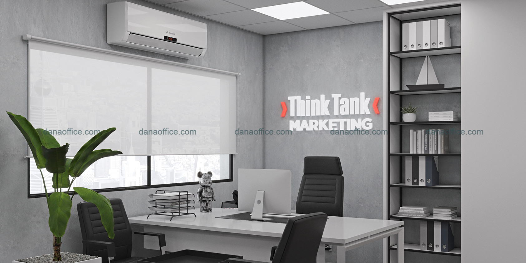 Bố trí cây xanh đúng cách cho văn phòng