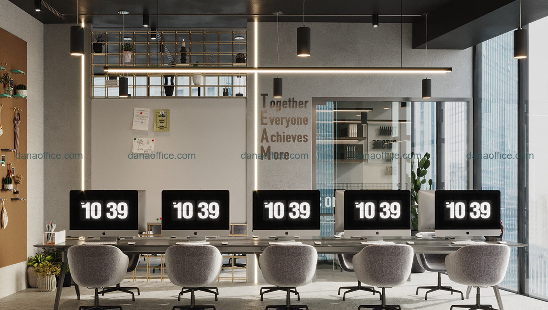 Thiết kế nội thất văn phòng phù hợp