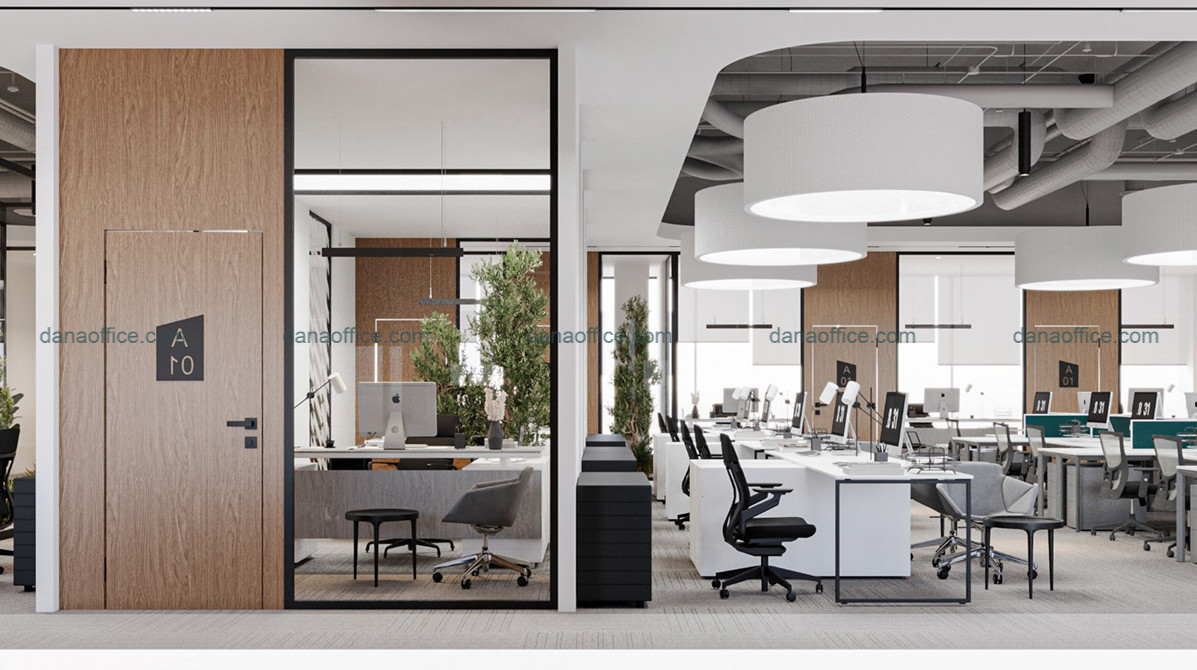 Phong cách thiết kế văn phòng thịnh hành