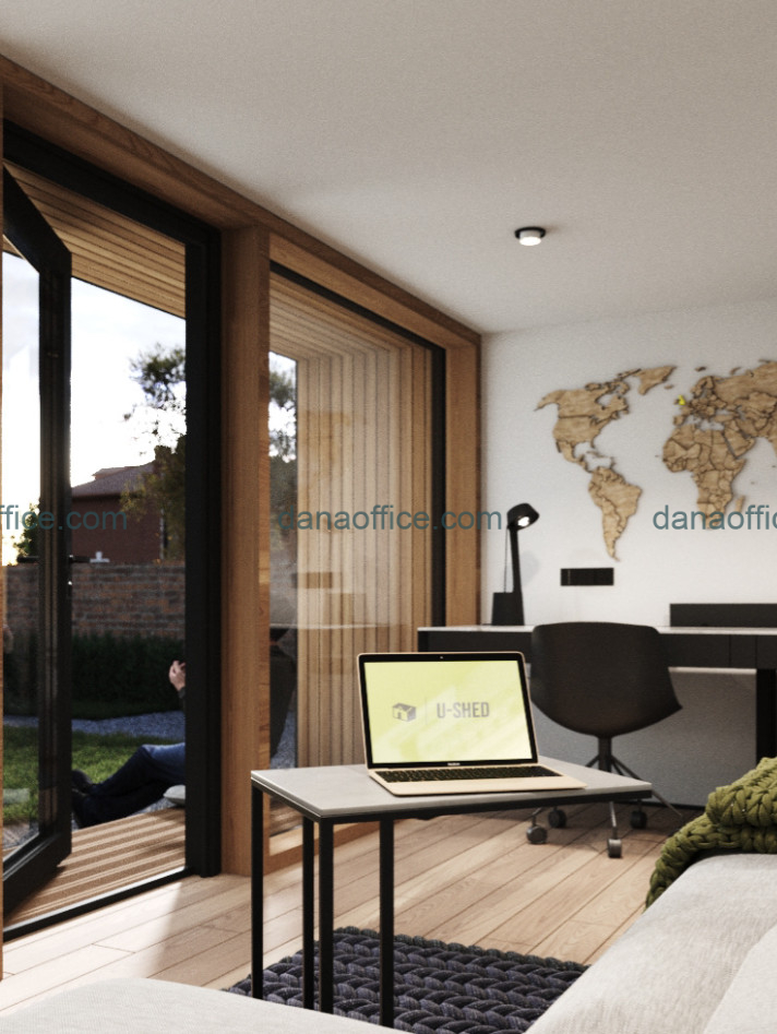 Thiết kế văn phòng container hiện đại