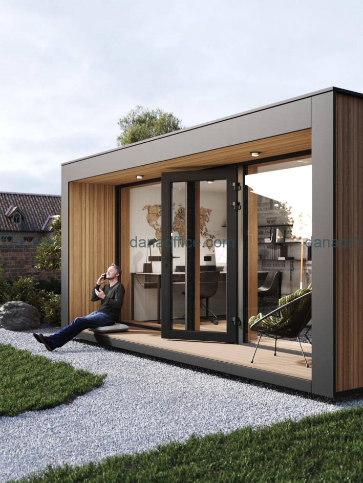 Thiết kế văn phòng container phong cách công nghiệp