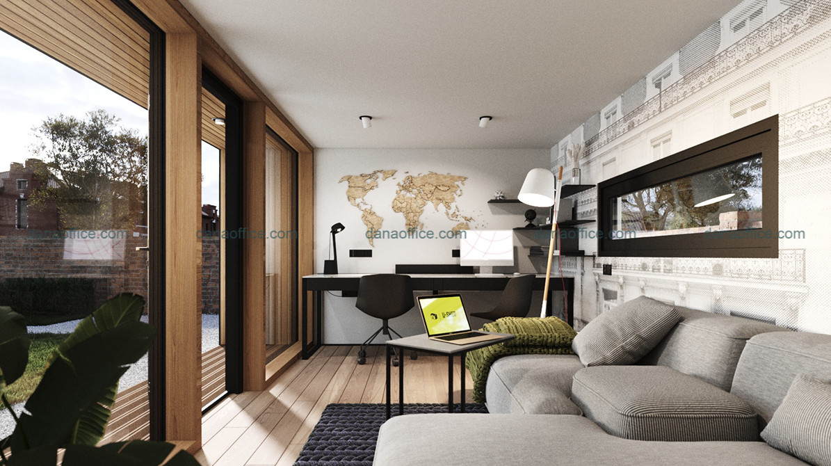 Thiết kế phòng container ấn tượng