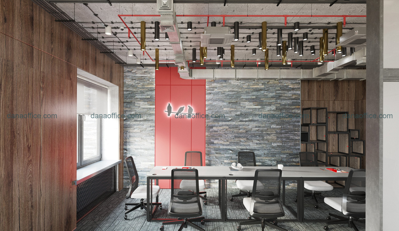 Sáng tạo trong thiết kế văn phòng