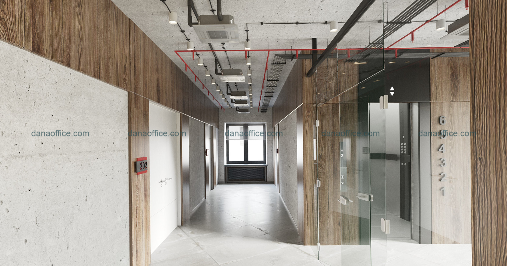 Kết hợp yếu tố thiên nhiên tại địa phương trong thiết kế văn phòng