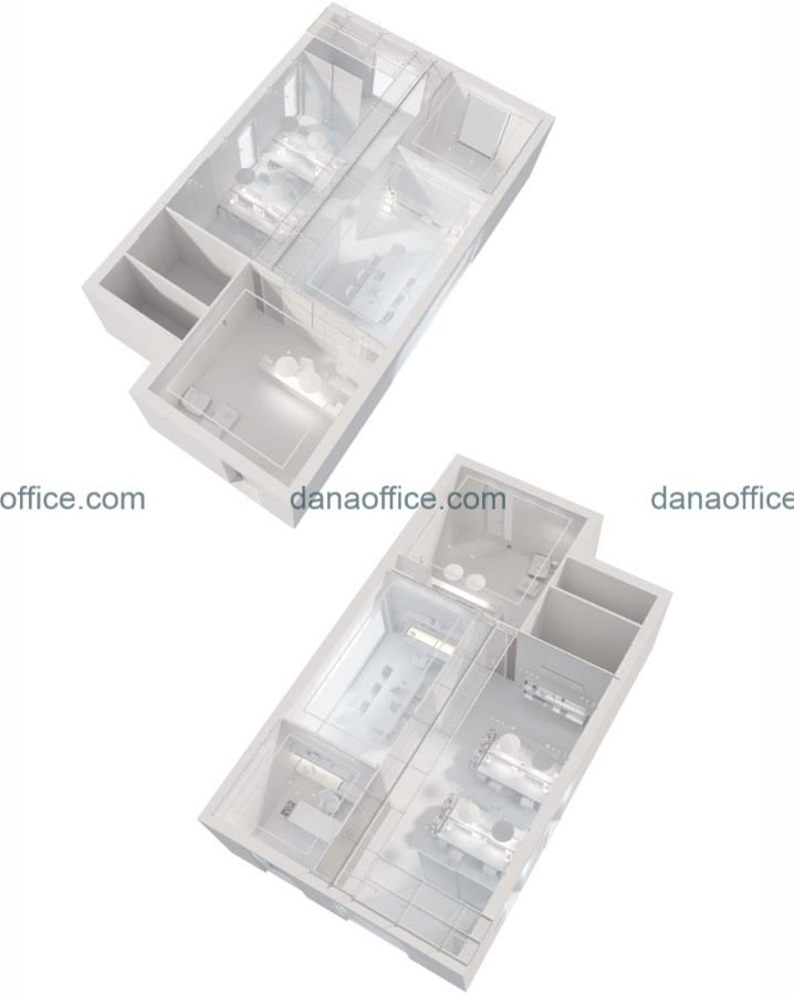 Mặt bằng bố trí không gian văn phòng