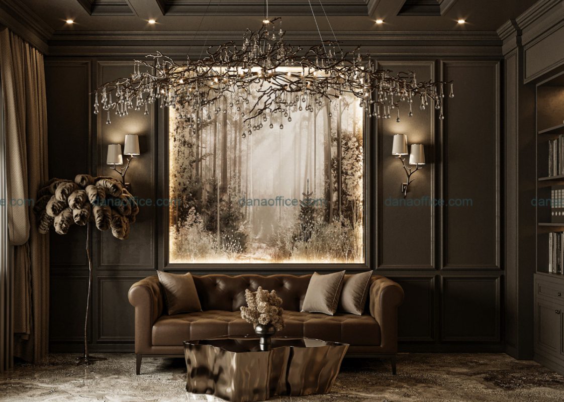 Thiết kế phòng làm việc sang trọng, đẳng cấp