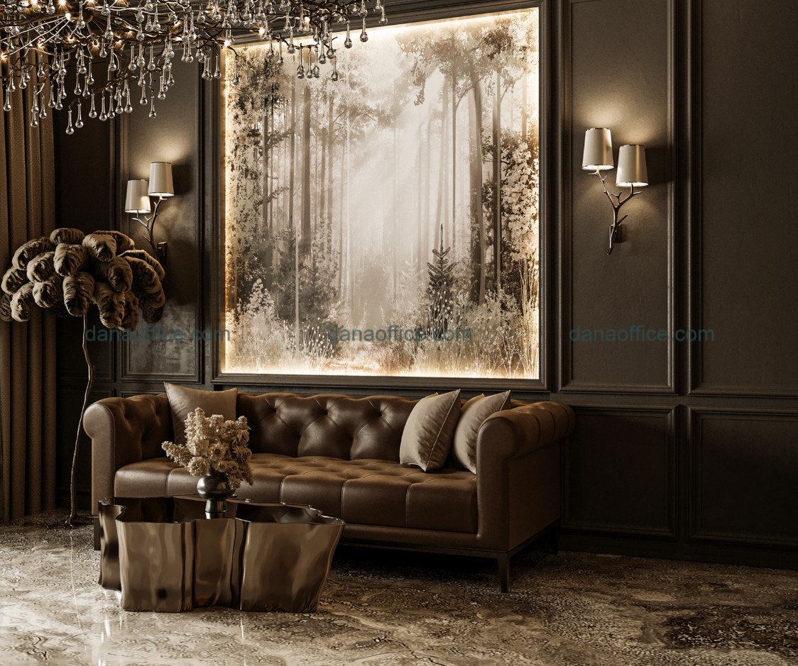 Thiết kế phòng làm việc sang trọng, đẳng cấp