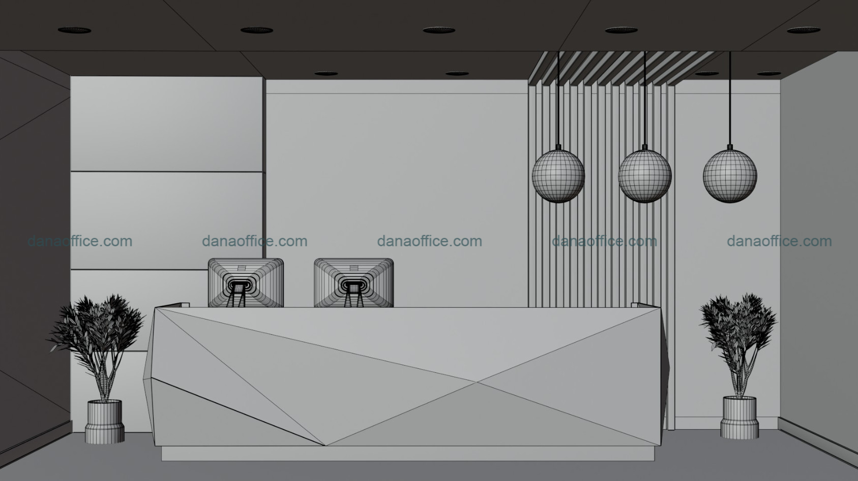 Nội thất được bố trí cân xứng với không gian