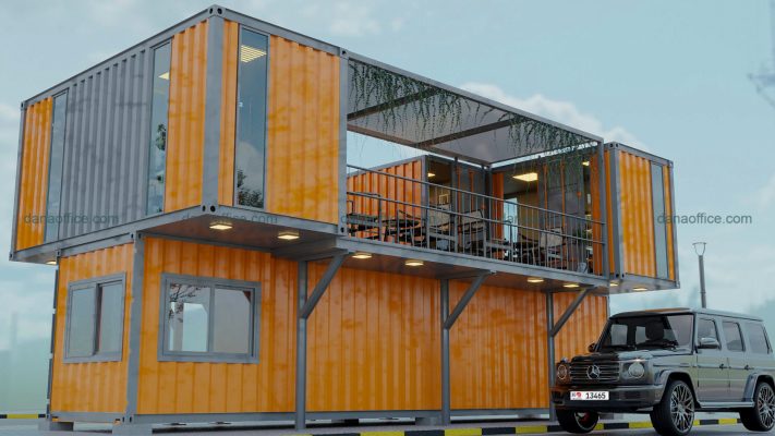 Thiết kế văn phòng container đẹp mắt tại Đà Nẵng