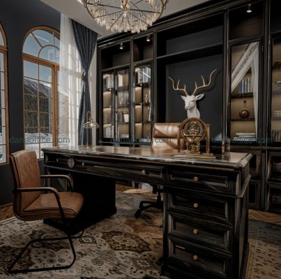 Thiết kế phòng làm việc "nhỏ nhưng có võ" tại Đà Nẵng