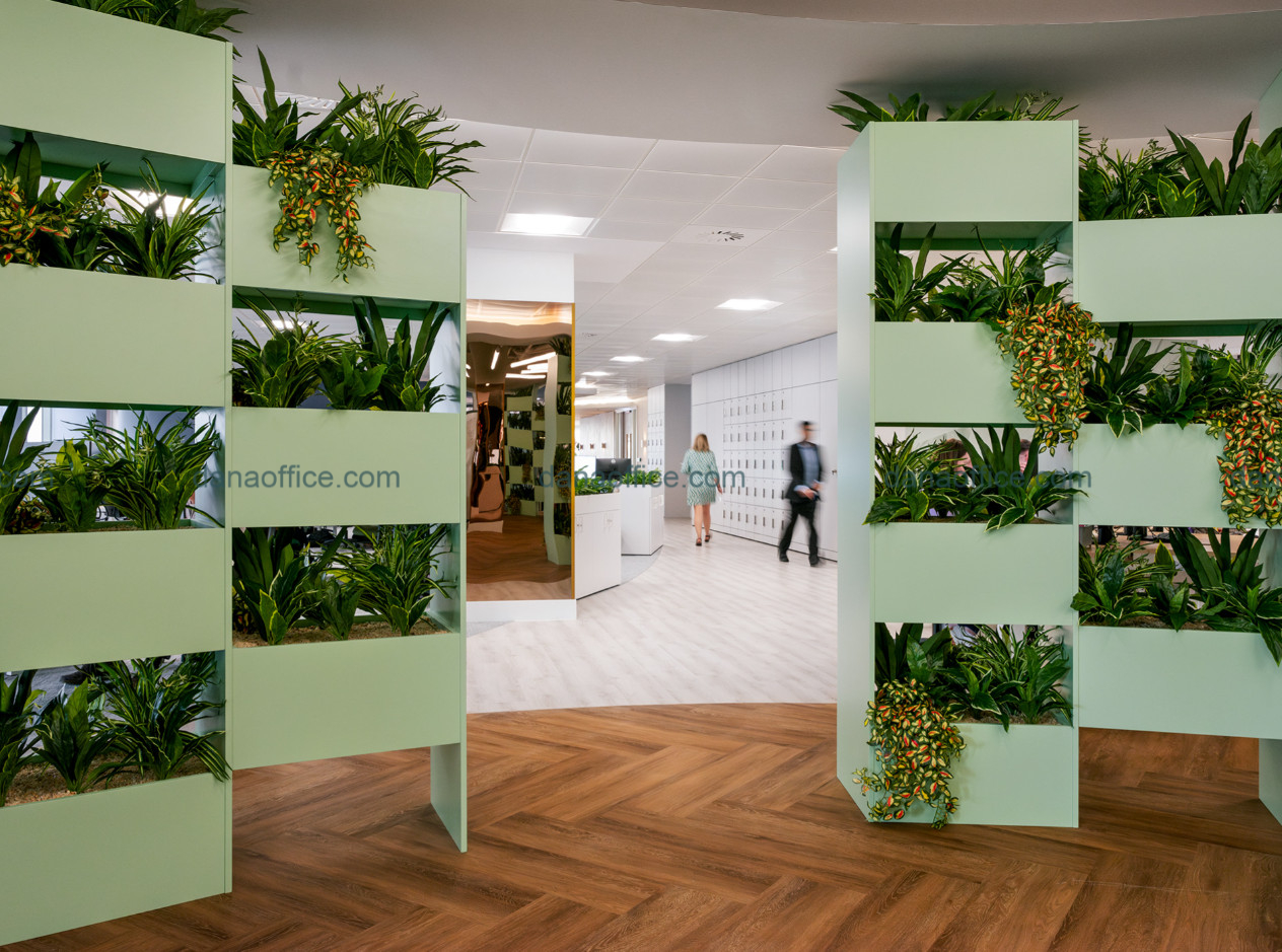 Thiết kế nội thất văn phòng phong cách xanh tại quận Ngũ Hành Sơn