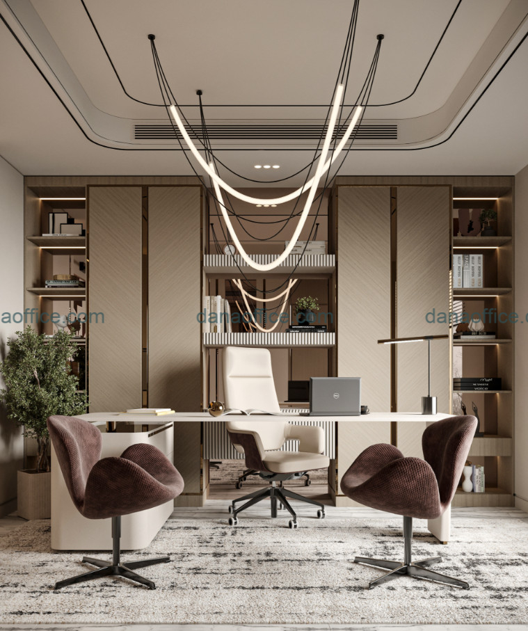 Văn phòng thể hiện được vị thế của người lãnh đạo