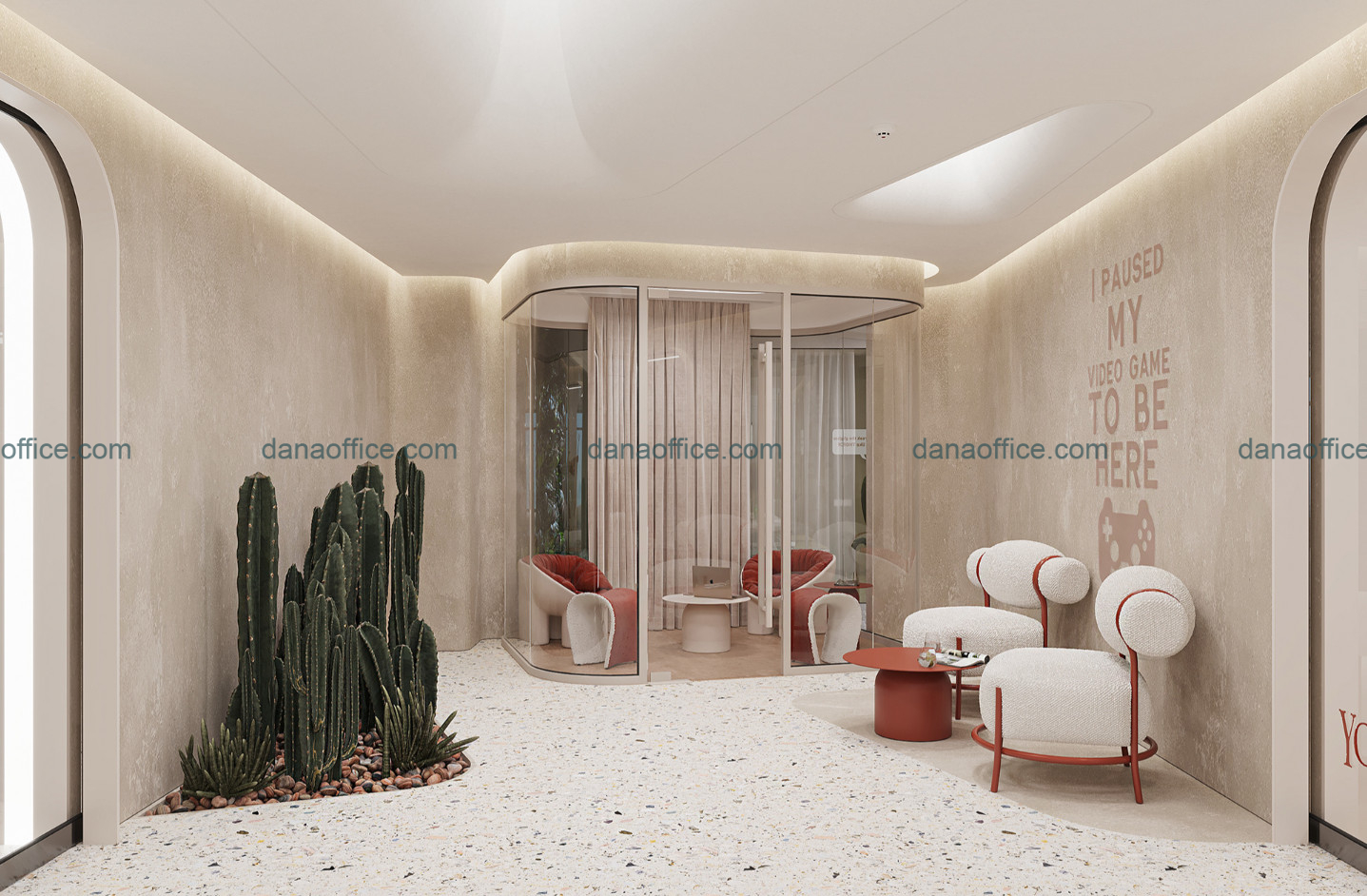 Hệ thống chiếu sáng hài hoà với không gian