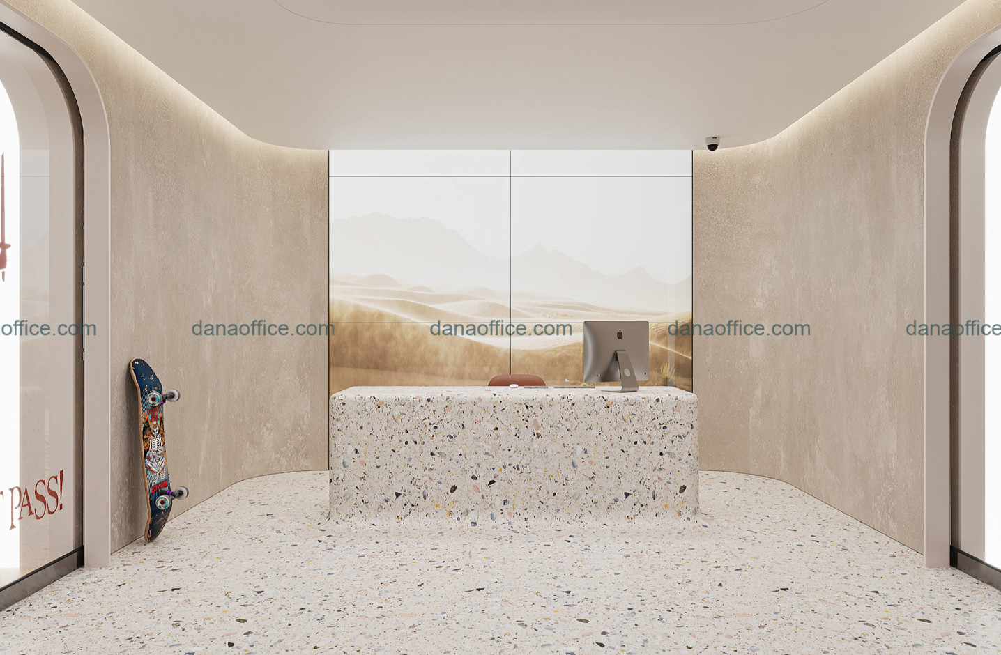 Tạo điểm nhấn cho văn phòng bằng tranh ảnh, hoạ tiết trang trí