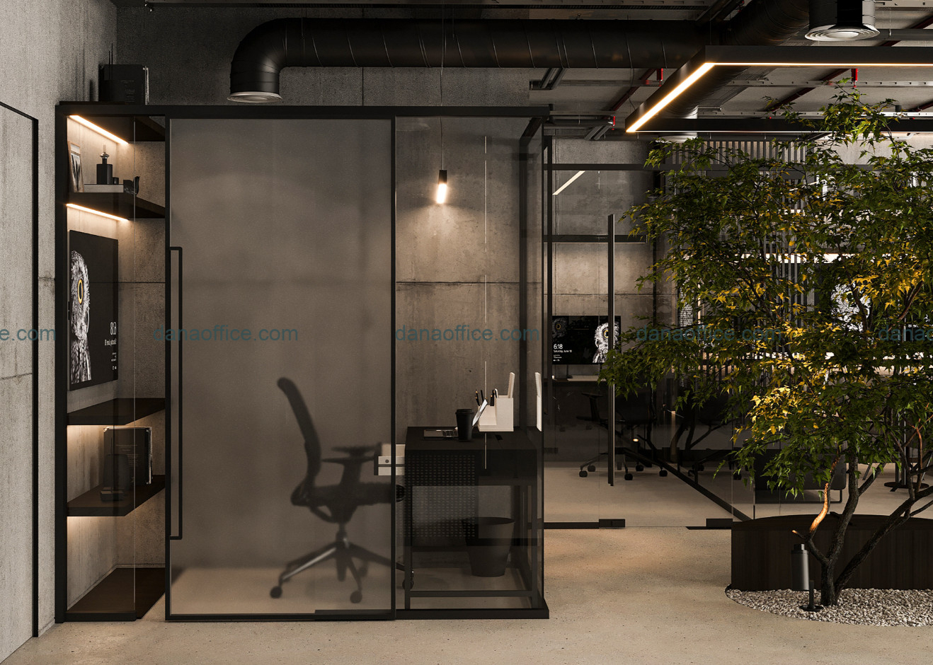 Sắp xếp khu vực làm việc cá nhân riêng