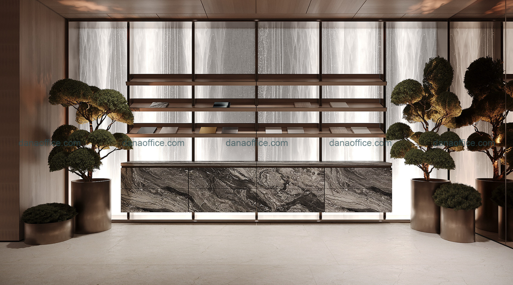 Ứng dụng công nghệ trong thiết kế văn phòng giao dịch