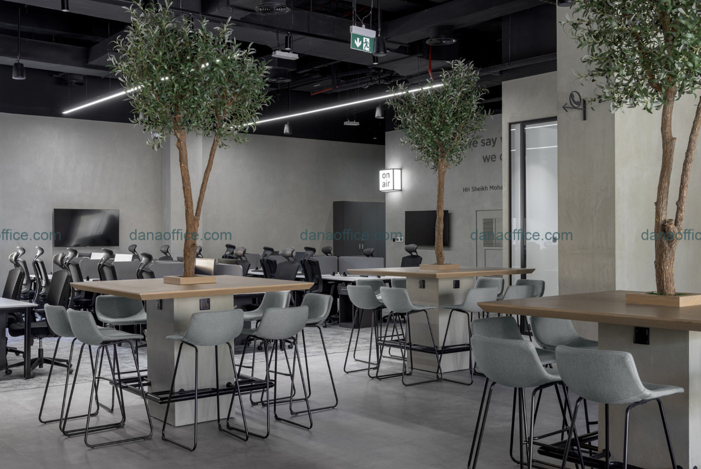 Thiết kế văn phòng công ty ấn tượng