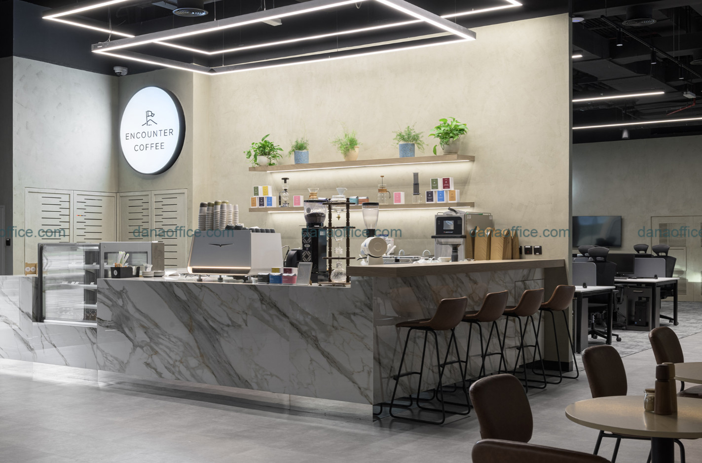 Khu vực thư giãn trong văn phòng công ty