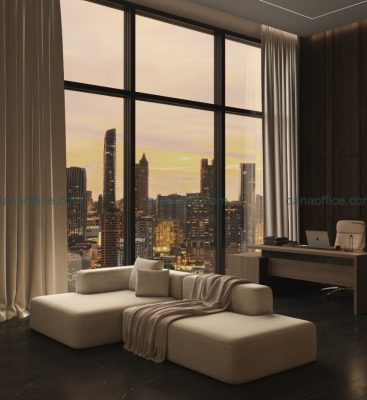 Nội Thất Dana - Đơn vị chuyên thiết kế phòng làm việc giám đốc đẳng cấp tại Đà Nẵng