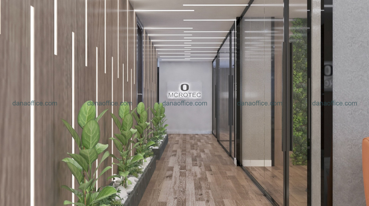 Thiết kế nội thất văn phòng xanh tại quận Sơn Trà