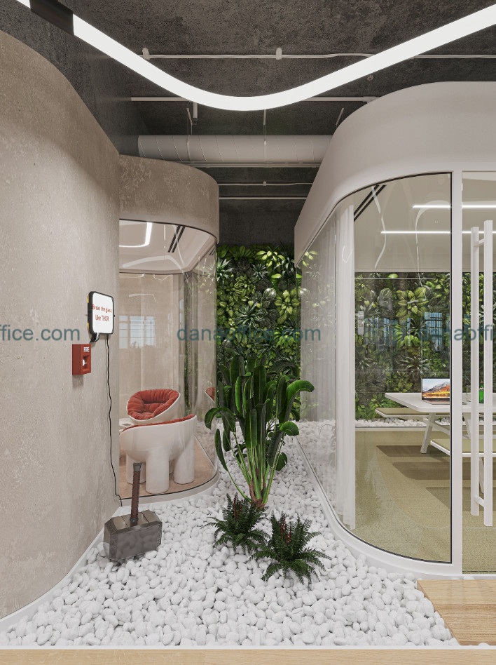 Trang trí cây xanh cho văn phòng