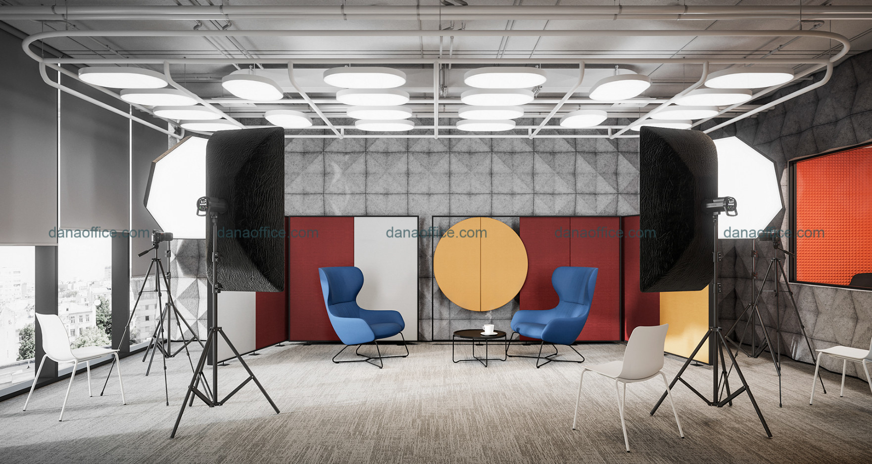 Lựa chọn gam màu nổi bật để tạo điểm nhấn