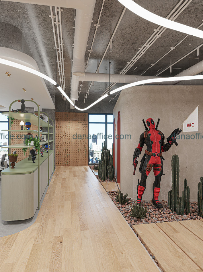 Tạo điểm nhấn thú vị cho văn phòng