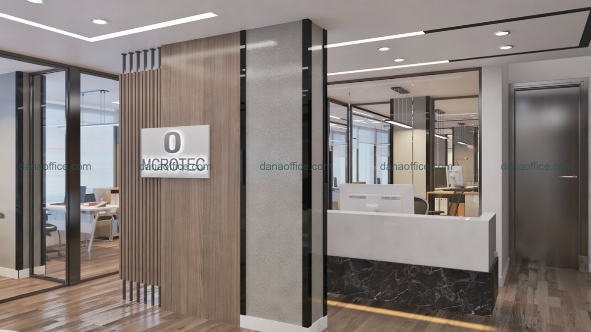 Lồng ghép yếu tố thương hiệu vào thiết kế nội thất văn phòng tại quận Sơn Trà