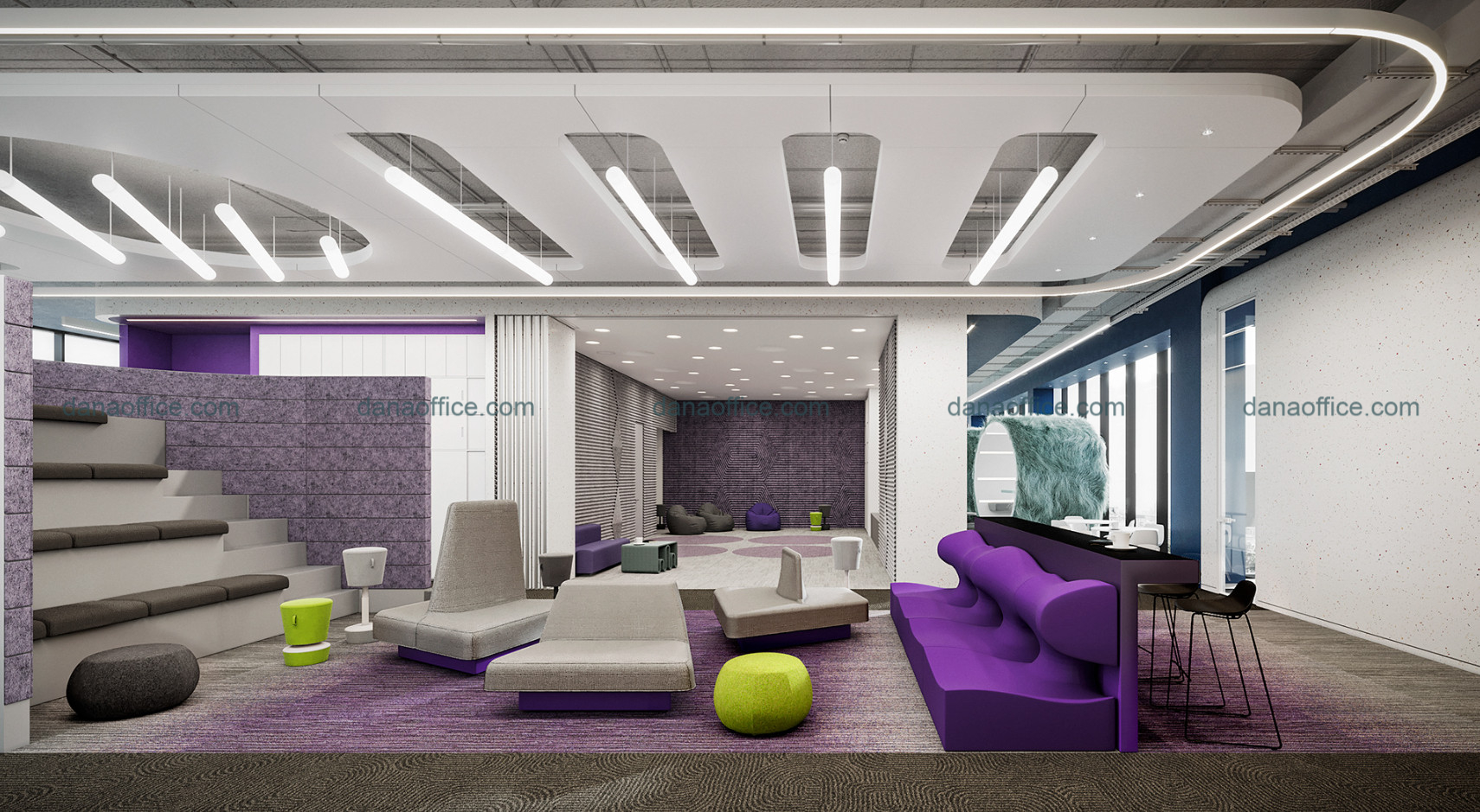 Thiết kế văn phòng độc đáo 