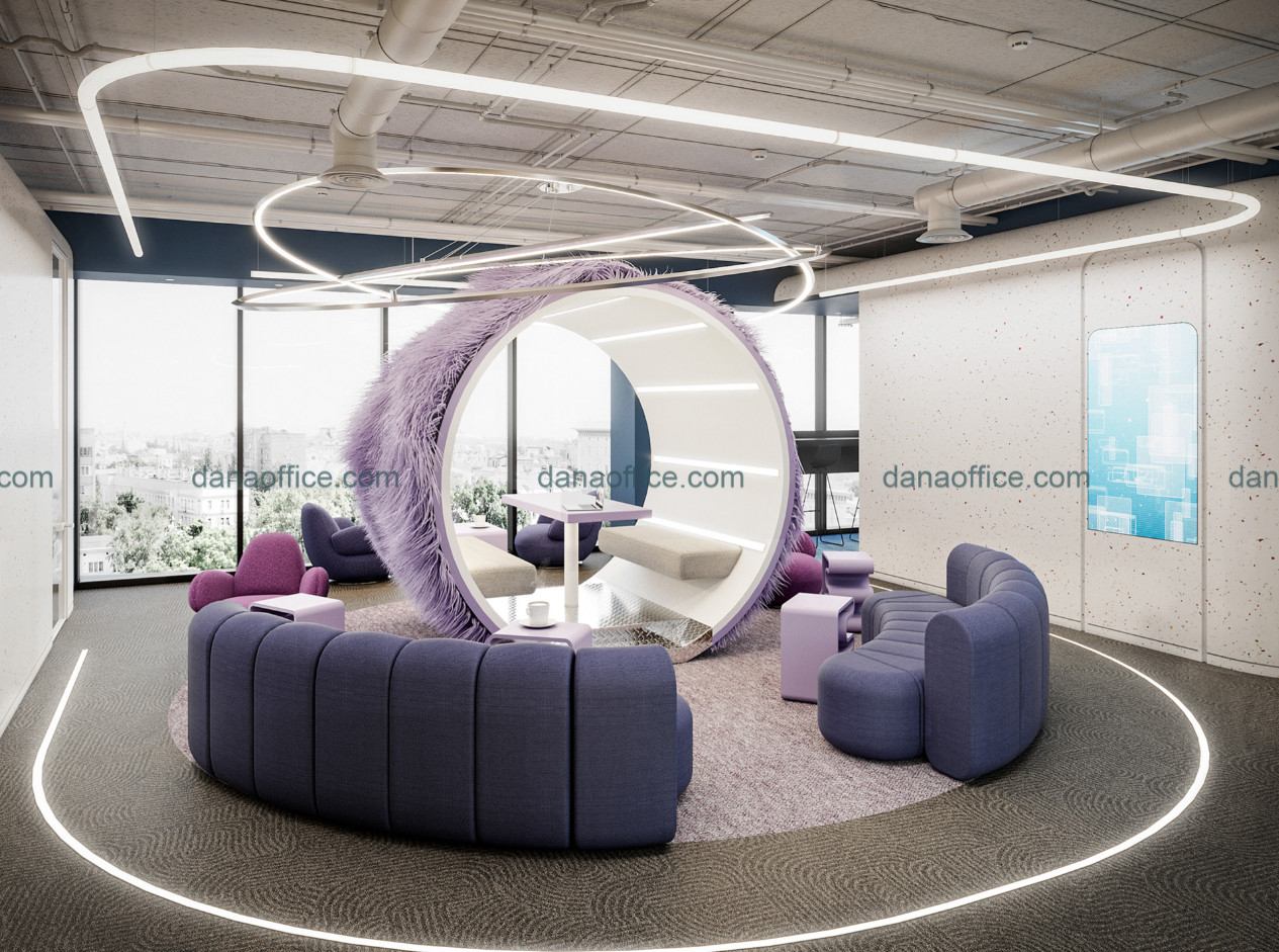 Thiết kế nội thất văn phòng sáng tạo