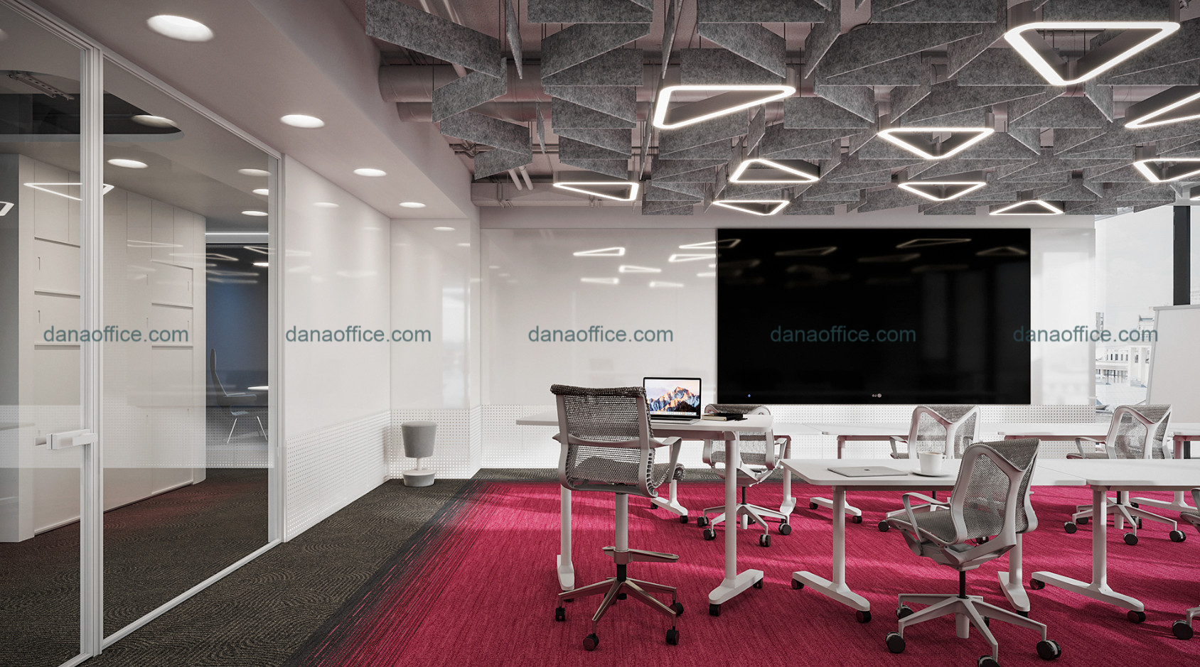 Sử dụng công nghệ thông minh trong thiết kế nội thất văn phòng