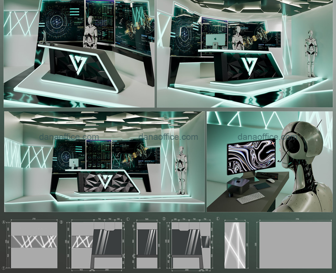 Mẫu thiết kế văn phòng công nghệ thịnh hành